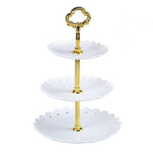 Load image into Gallery viewer, Three-layer Fruit Plate Cake Stand Kitchen Accessories Home Party Dessert Storage Rack Festival Supplies Cupcake Storage Holder