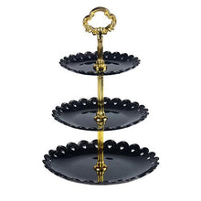 Load image into Gallery viewer, Three-layer Fruit Plate Cake Stand Kitchen Accessories Home Party Dessert Storage Rack Festival Supplies Cupcake Storage Holder