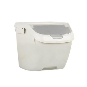 Pawaca 6/10/15Kg Rice Storage Box Sealed Moisture-proof Large Capacity Grain Flour Container Kitchen Rice Storage Box Flip Cover