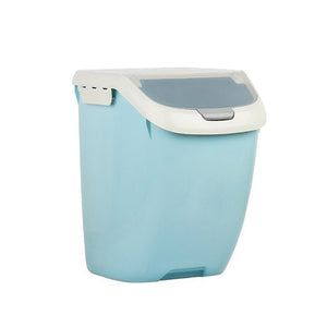 Pawaca 6/10/15Kg Rice Storage Box Sealed Moisture-proof Large Capacity Grain Flour Container Kitchen Rice Storage Box Flip Cover